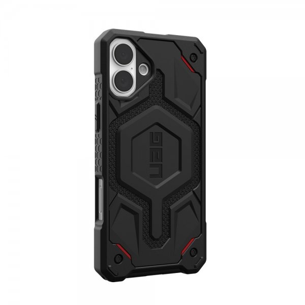 Urban Armor Gear (UAG) iPhone 16 Plus -suojakuori Monarch Pro Kevlar MagSafe, musta