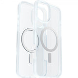 Otterbox iPhone 16 Plus React MagSafe läpinäkyvä kuori
