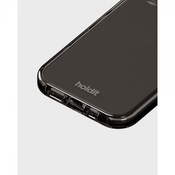 holdit iPhone 16 Plus -suojakuori Seethru Musta