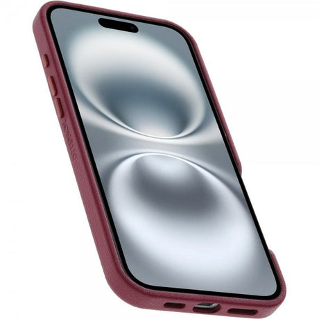 Otterbox iPhone 16 Plus -suojakuori Symmetry Cactus Leather MagSafe Foxberry