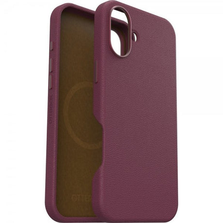 Otterbox iPhone 16 Plus -suojakuori Symmetry Cactus Leather MagSafe Foxberry