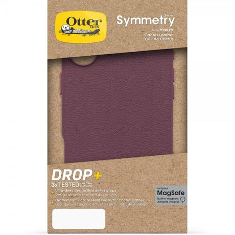 Otterbox iPhone 16 Plus -suojakuori Symmetry Cactus Leather MagSafe Foxberry