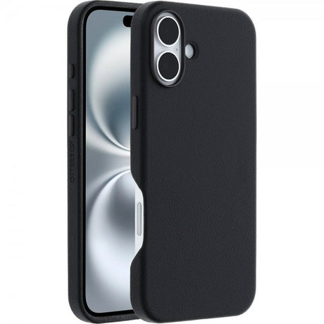 Otterbox iPhone 16 Plus -suojakuori Symmetry Cactus Leather MagSafe Noir Ash