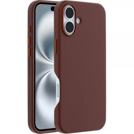 Otterbox iPhone 16 Plus -suojakuori Symmetry Cactus Leather MagSafe Rich Adobe