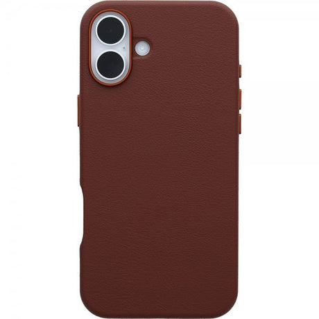 Otterbox iPhone 16 Plus -suojakuori Symmetry Cactus Leather MagSafe Rich Adobe