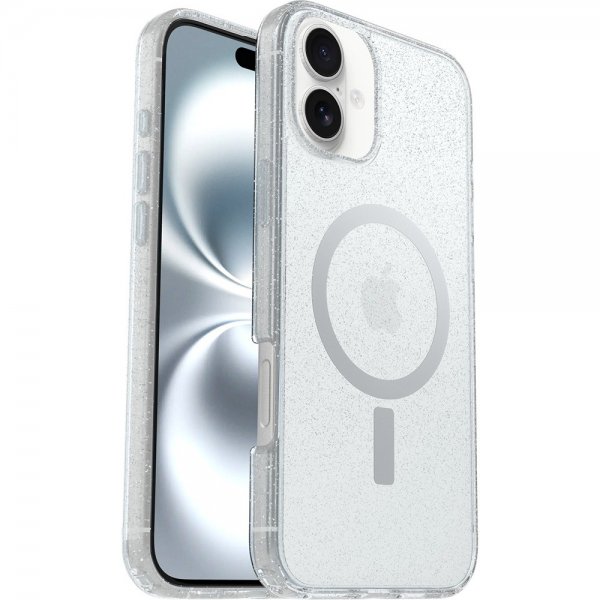 Otterbox iPhone 16 Plus -suojakuori Symmetry Clear MagSafe Stardust