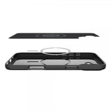 Spigen iPhone 16 Plus -suojakuori Thin Fit MagFit, musta