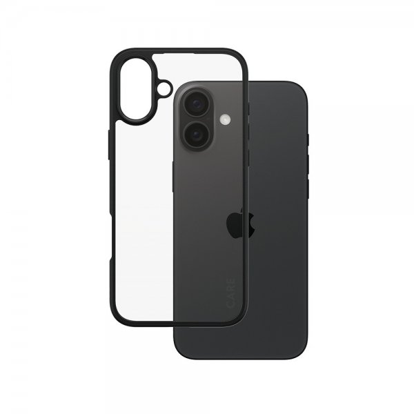 CARE by PanzerGlass iPhone 16 Plus Kuori Urban Combat Musta