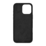 Rvelon iPhone 16 Pro Kuori Silikoni Musta