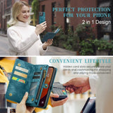 CaseMe iPhone 16 Pro Fodral 008 Series Irrotettava Kuori Sininen