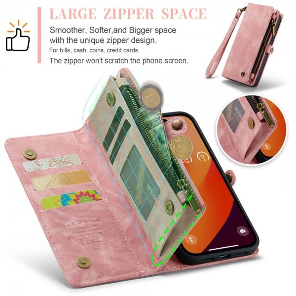 CaseMe iPhone 16 Pro Kotelo 008 Series Irrotettava kuori Ruusu