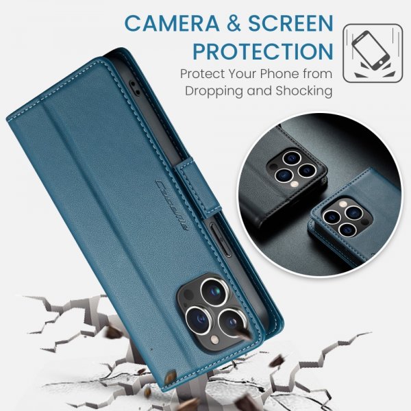 CaseMe iPhone 16 Pro -suojakuori 023 Series sininen
