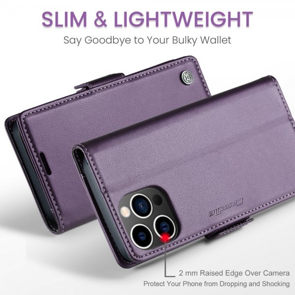 CaseMe iPhone 16 Pro -suojakuori, 023-sarja, violetti