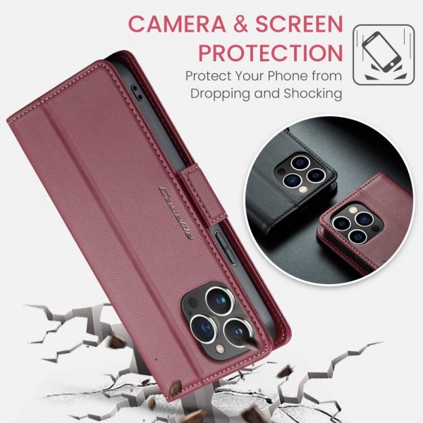 CaseMe iPhone 16 Pro -kuori 023 Series Punainen