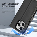 Dux Ducis iPhone 16 Pro 2-in-1 Lawa Series MagSafe -kuori, musta