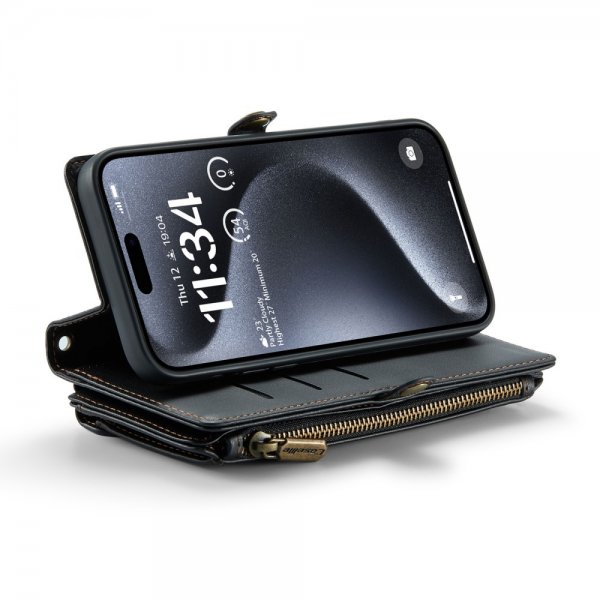 CaseMe iPhone 16 Pro C36 Series -suojakotelo, musta