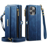 CaseMe iPhone 16 Pro C39 -sarjan kotelo, sininen