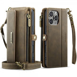 CaseMe iPhone 16 Pro C39-sarjan suojakotelo, ruskea