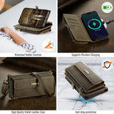 CaseMe iPhone 16 Pro C39-sarjan suojakotelo, ruskea