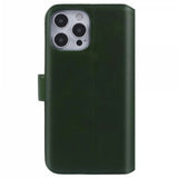Nordic Covers iPhone 16 Pro Essential Leather Juniper Green -suojakotelo