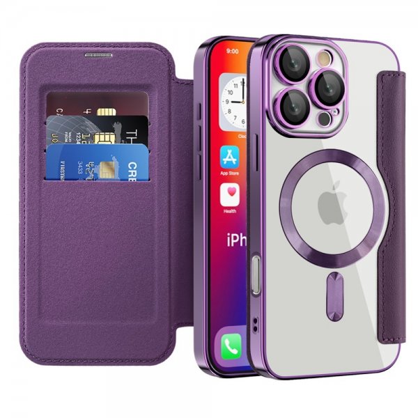 iPhone 16 Pro Kotelo MagSafe Violetti
