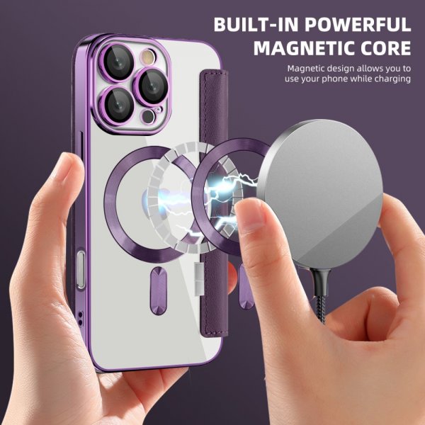 iPhone 16 Pro Kotelo MagSafe Violetti