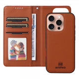 Betopnice iPhone 16 Pro -kuori irrotettavalla kuorella 005 Ruskea