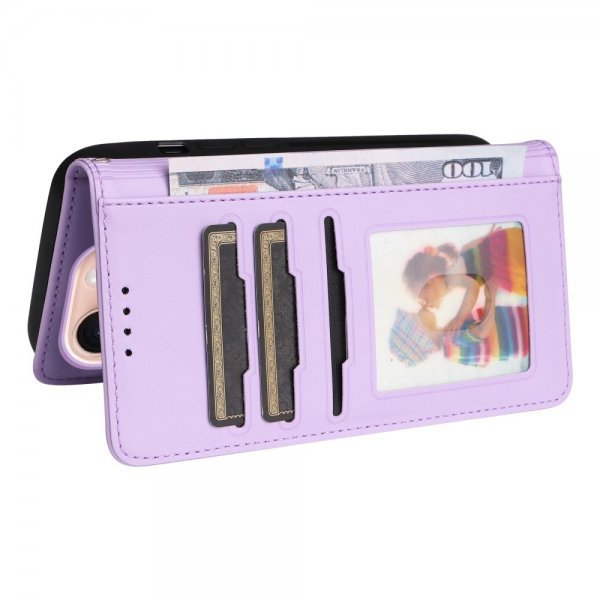 Betopnice iPhone 16 Pro -kuoret irrotettavalla kuorella 005 Violetti