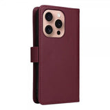 Betopnice iPhone 16 Pro -kuori irrotettavalla suojuksella 005 Punainen