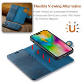 Dg.Ming iPhone 16 Pro -kotelo irrotettavalla kuorella, sininen