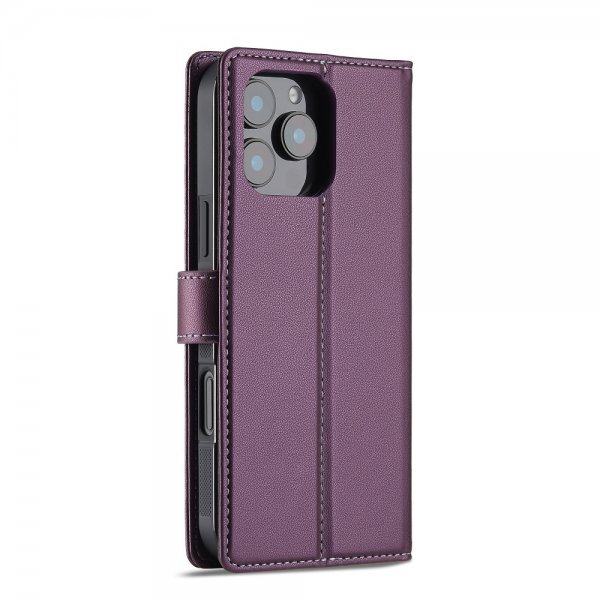 Lc.Imeeke iPhone 16 Pro -kotelo irrotettavalla kuorella, L2-sarja MagSafe, violetti
