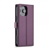 Lc.Imeeke iPhone 16 Pro -kotelo irrotettavalla kuorella, L2-sarja MagSafe, violetti