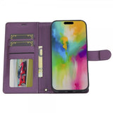 Lc.Imeeke iPhone 16 Pro -kotelo irrotettavalla kuorella, L2-sarja MagSafe, violetti