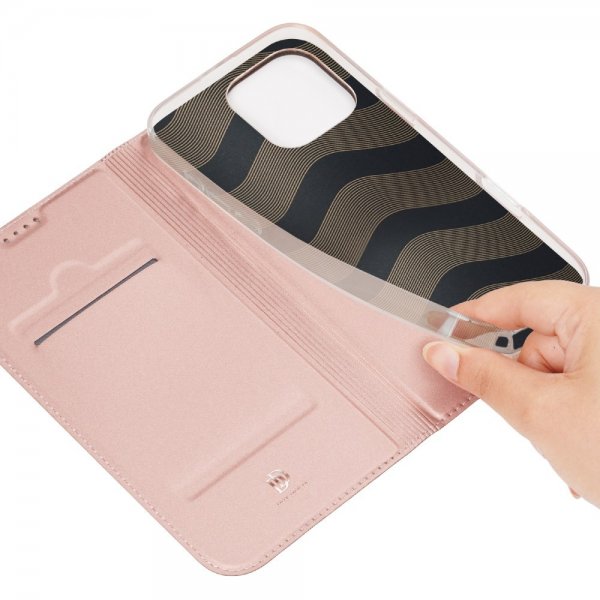 Dux Ducis iPhone 16 Pro -suojakuori Skin Pro Series, pinkki