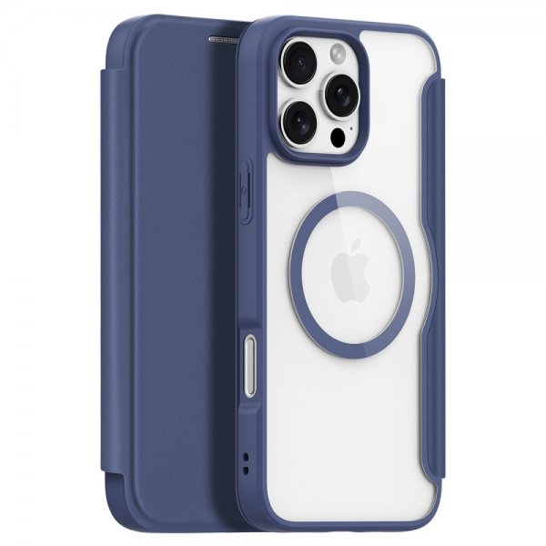 Dux Ducis iPhone 16 Pro Kotelo Skin X Pro Series MagSafe Sininen