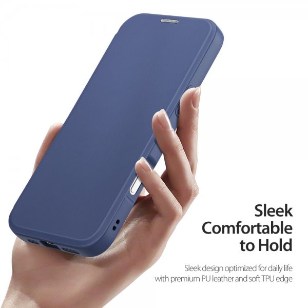 Dux Ducis iPhone 16 Pro Kotelo Skin X Pro Series MagSafe Sininen