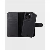holdit iPhone 16 Pro -lompakkokotelo Magnet Plus, musta
