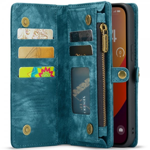 CaseMe iPhone 16 Pro Max -kotelo, 008 Series, irrotettava kuori, sininen