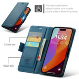 CaseMe iPhone 16 Pro Max -kotelo 023-sarja Sininen
