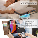 CaseMe iPhone 16 Pro Max Kotelo 023 Series Ruskea