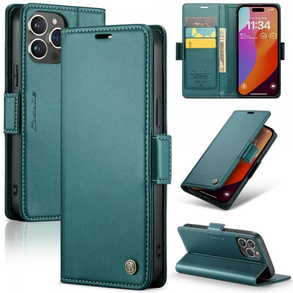CaseMe iPhone 16 Pro Max -kotelo 023 Series Vihreä