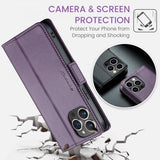 CaseMe iPhone 16 Pro Max -suojakotelo 023-sarja, violetti