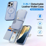 Dux Ducis iPhone 16 Pro Max -kotelo 2-in-1 Lawa Series MagSafe Sininen