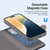 Dux Ducis iPhone 16 Pro Max -kotelo 2-in-1 Lawa Series MagSafe harmaa
