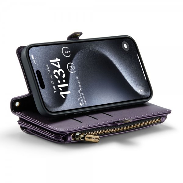 CaseMe iPhone 16 Pro Max C36 -sarjan suojakotelo, violetti