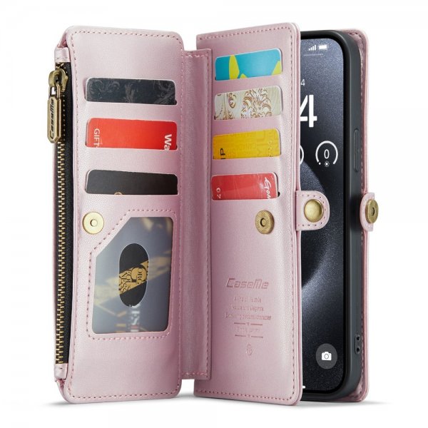 CaseMe iPhone 16 Pro Max -kotelo C36 Series Pinkki