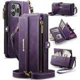 CaseMe iPhone 16 Pro Max -kotelo C39-sarja violetti