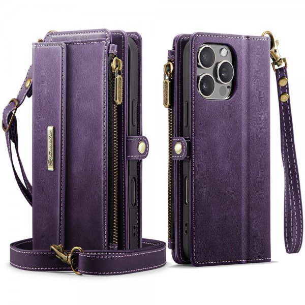 CaseMe iPhone 16 Pro Max -kotelo C39-sarja violetti