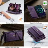 CaseMe iPhone 16 Pro Max -kotelo C39-sarja violetti