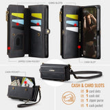 CaseMe iPhone 16 Pro Max -suojakotelo C39 Series Musta